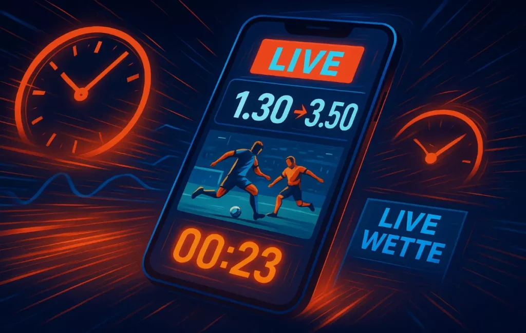Live-Wetten Strategien 2025 - Echtzeit-Wetten mit dynamischen Quoten und schnellen Entscheidungen