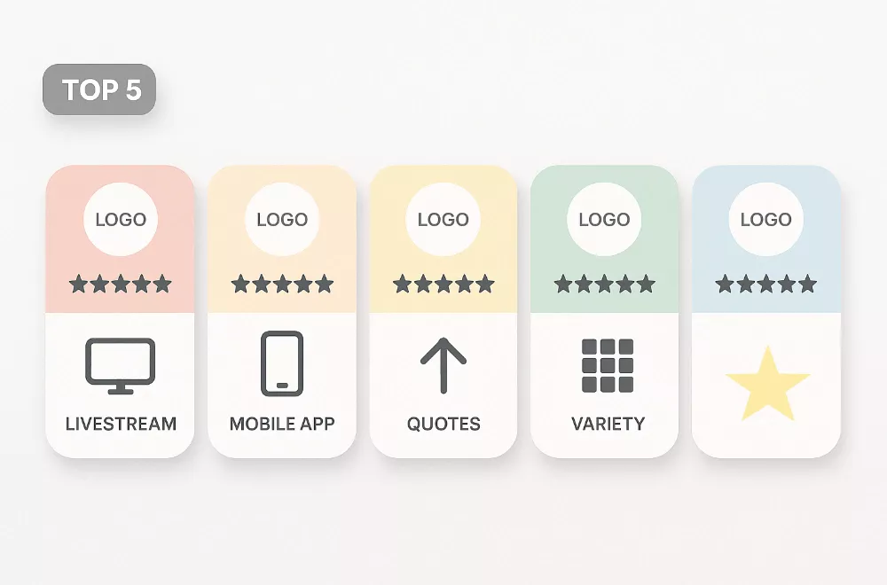 Top 5 Wettanbieter Deutschland Vergleich mit Bewertungen und Features